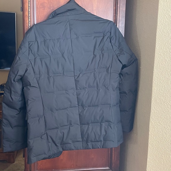 Men's Black Quilted Jacket - Picture 5 of 7